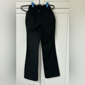 Under Armour Black Bootcut Athletic Pants XS Pockets Drawstring